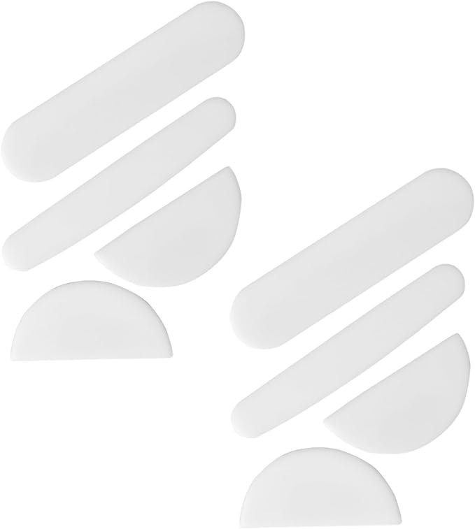 2 Pack MX Master 3/3S Wireless Gaming Mouse Feet Sliding Stickers, Wear-Resistant Smooth Mice Glass Skates Pad Compatible with Logitech Mouse Feet Replacement (Glide Mice Skates, White PTFE)