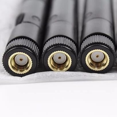 8dBi High Gain Long Range Dual Band WiFi 2.4GHz 5GHz 5.8GHz MIMO RP-SMA Male Antenna for PCI WiFi Router Wireless Network Bluetooth Card USB Adapter Security IP Camera Video Surveillance Monitor PC