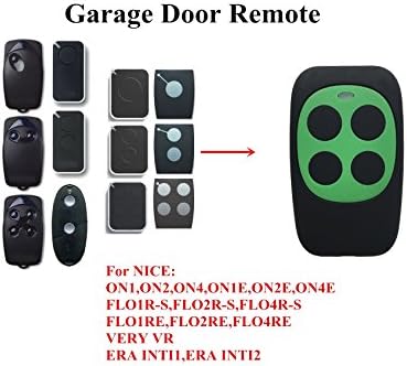 Universal Garage Door Remote Cloner Universal Gate Opener Remote Control Homelink Key Fob Programmable Learning Multi Frequency 280MHZ-868MHZ (1 PC Green)