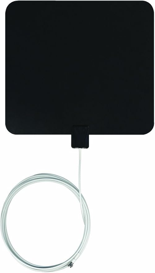 Winegard Indoor TV Antenna FL-5000 – HD Digital Antenna for Smart TV, 35-Mile Range, No Assembly, Dual-Color Ultra-Thin Design, 15' Coaxial Cable, Made in USA