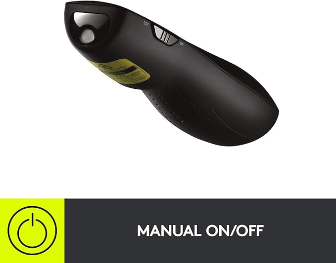 Logitech Wireless Presenter R800, PowerPoint Clicker with Green Laser Pointer, Wireless Presentation Clicker Remote