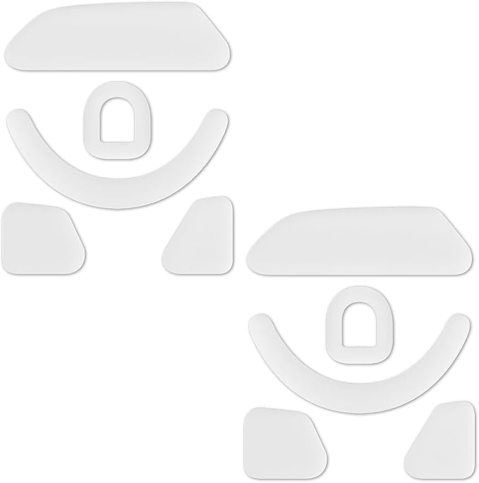 2 Pack V3 Pro Wireless Gaming Mouse Feet Sliding Stickers, Mice Glass Skates Pad, Replacement Glide Stickers for Smooth Control and Precision on Any Gaming Surface (Glide Mice Skates, PTFE)