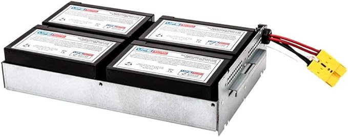 UPSBatteryCenter APC DLA1500RM2U Smart-UPS 1500 RM 2U Compatible Replacement Battery Cartridge