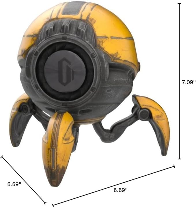 GravaStar Loudspeakers Mars Pro Portable Bluetooth Speaker New Version, Deep Bass Loud Stereo Sound, 15H Playtime, 6 RGB Lights, Dual Pairing, Portable for Home, Outdoors, Party, Camping, Home, Gifts