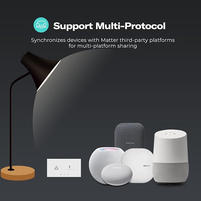 THIRDREALITY Smart Bridge MZ1 -Zigbee to Matter Connectivity, Compatible with Google Home, Apple Home, SmartThings, Home Assistant etc.