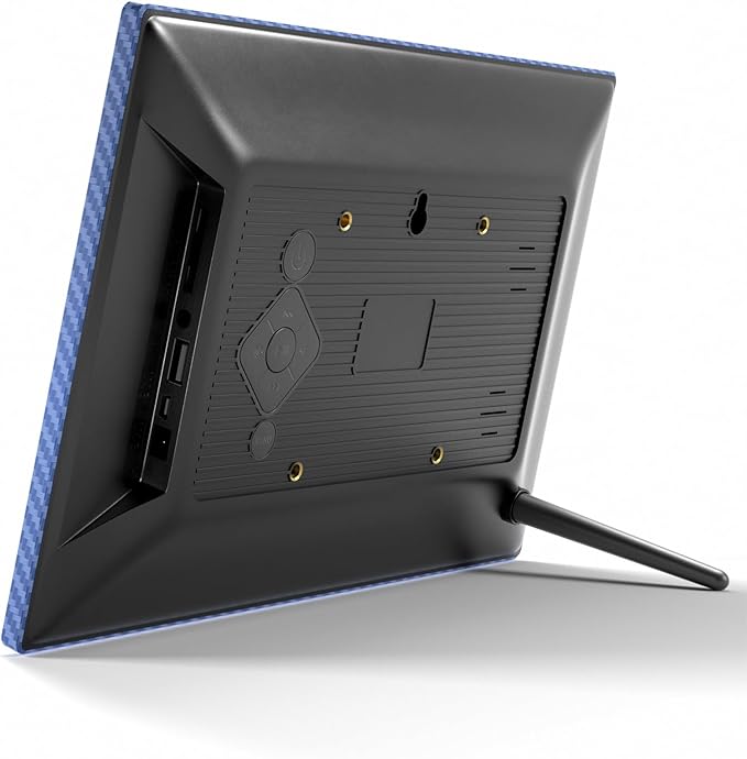 KODAK Digital Picture Frame with Remote Control, 10.1 Inch Digital Picture Frame with 1280x800 IPS HD, Wall Mountable Programmable Auto On/Off, NO WiFi