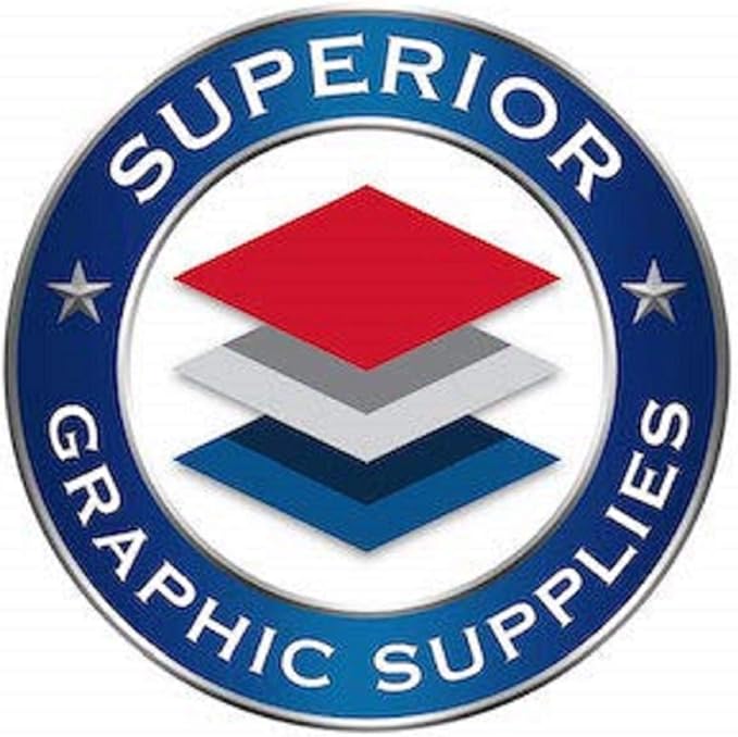 Superior Graphic Supplies Thermal Laminating Film Roll - 1 Inch Core, 10 Mil/.01 Inch Thick, 12" x 100', Clear Gloss, 1 Roll Pack