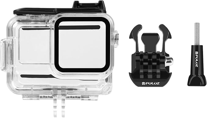 PULUZ Waterproof Case for Insta360 Ace Pro, Protective Housing/Diving Case, Waterproof Down to 60m/197FT, Underwater Photography Housing for Diving, Snorkeling