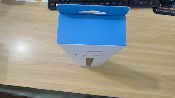 TELESIN Power Grip Selfie Stick for Gopro, 40.16”Extension Charging Handle Grip, 5000mAh Battery Power Selfie Sticks, Portable Monopod Pole for GoPro Hero 13 12 11 Insta360 DJI Action Camera, Phone