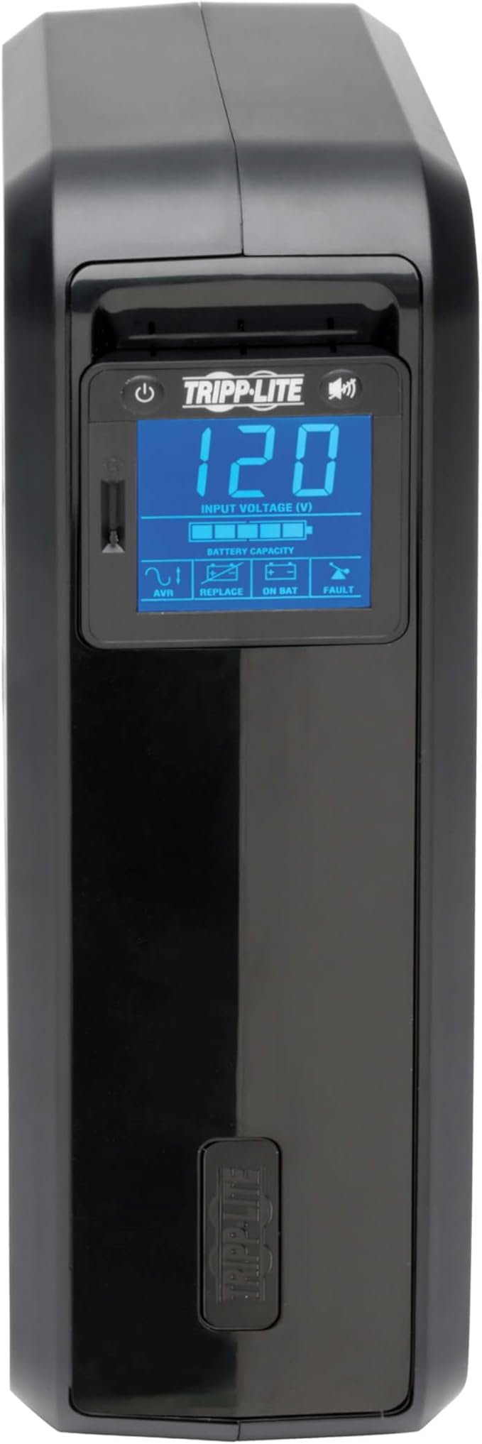 Tripp Lite 1000VA Smart UPS Battery Back Up, 500W Tower, 8 Outlets, LCD Display, AVR, USB, Tel / DSL / Coax Protection, 3 Year Warranty & $250,000 Insurance (SMART1000LCD) Black