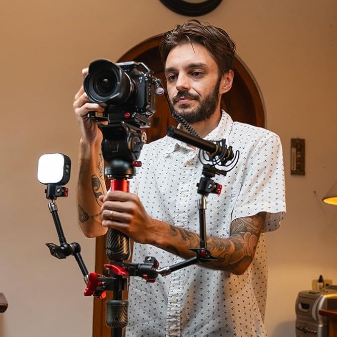 IFOOTAGE Cobra 3 Strike A150S Monopod Camera Stand with Pedal, One-Touch Lifting Quick Release Monopod for Shooting Bird/Animal/Sports Event/Wedding/Live Show, Payload 11lb, 60"/150cm