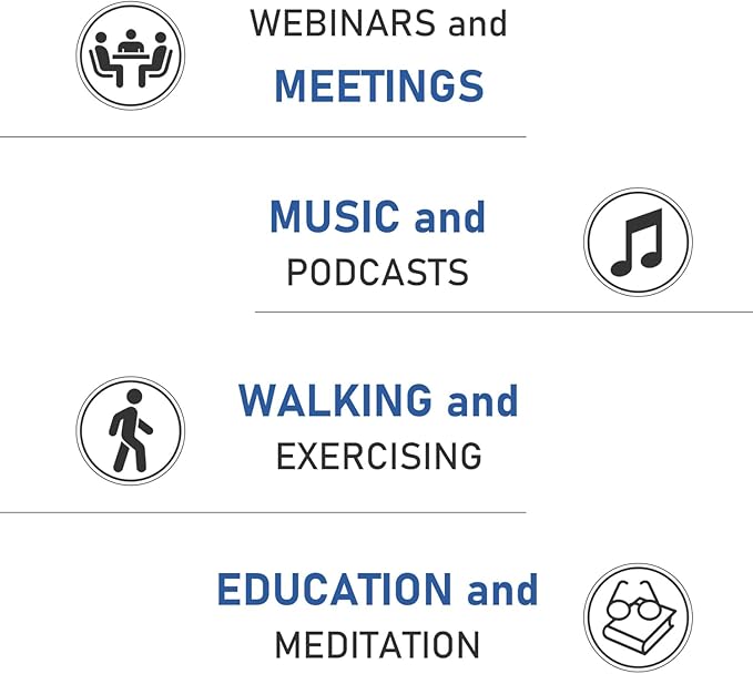 LUDOS FEROX Wired Earbuds in-Ear Headphones, 5 Year Warranty, Earphones with Microphone, Noise Isolation Corded for 3.5mm Jack Ear Buds for iPhone, Samsung, Computer, Laptop, Kids, School Students