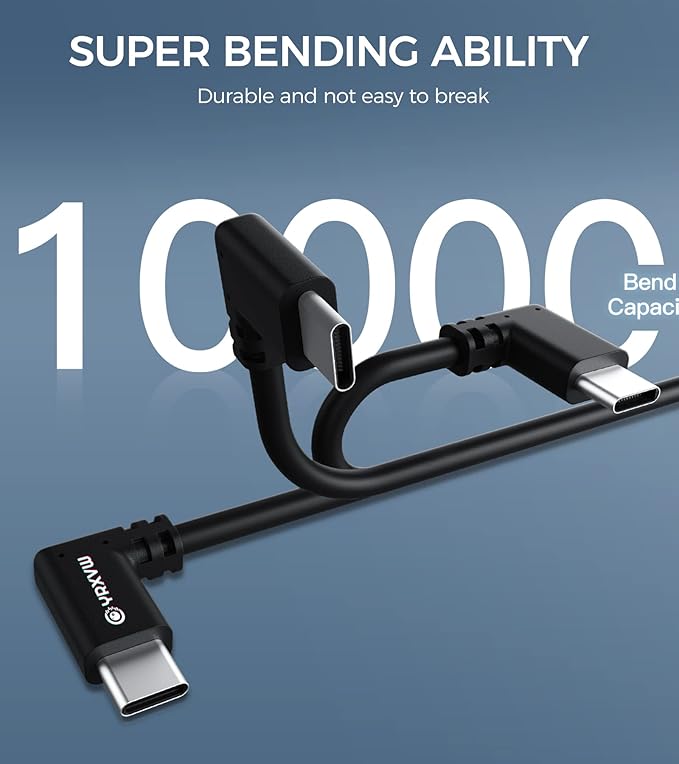 Link Cable 16FT for Meta/Oculus Quest 3S/Quest 3/Quest 2/Pro Accessories, High Speed Data Transfer Type C Replacement Charging Cable,Fast Charger USB C to USB C 3.0 Cord for VR Headset(16FT)