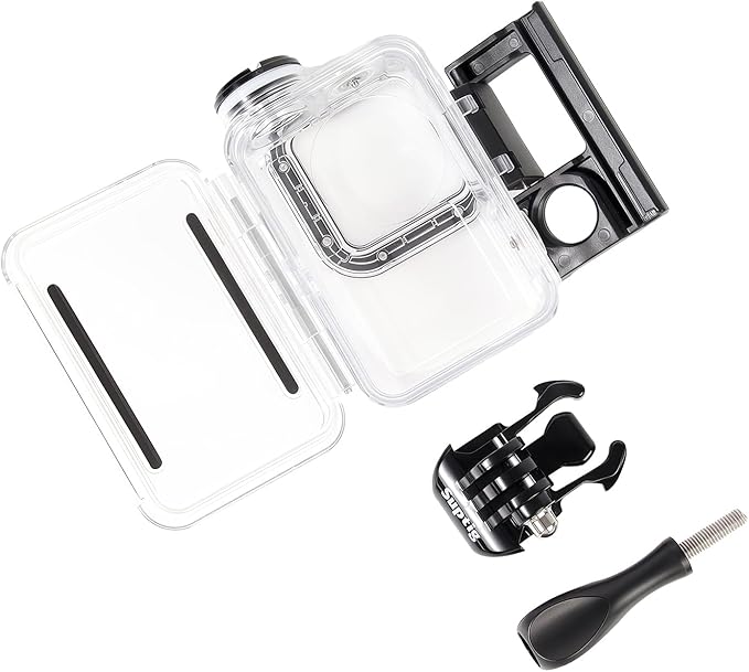 Suptig Waterproof Case Compatible for DJI Action 5/4/3, Waterproof Up to 164ft(50 Meters)