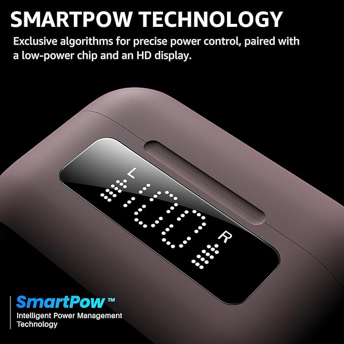 TOZO NC3 Hybrid Active Noise Cancelling Wireless Earbuds with 6 Mics AI Clear Call Ear Buds 55H Playtime with LED Display 32 Preset EQs via APP Bluetooth 5.3 IPX8 Waterproof in Ear Headphones