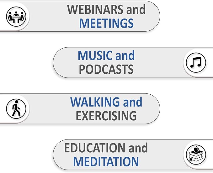 LUDOS FEROX Wired Earbuds in-Ear Headphones, 5 Year Warranty, Earphones with Microphone, Noise Isolation Corded for 3.5mm Jack Ear Buds for iPhone, Samsung, Computer, Laptop, Kids, School Students