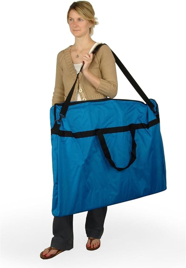 3-Panel Tabletop Display Presentation Board, 72 x 36, No Plastic Edging - Black Hook & Loop-Receptive Fabric