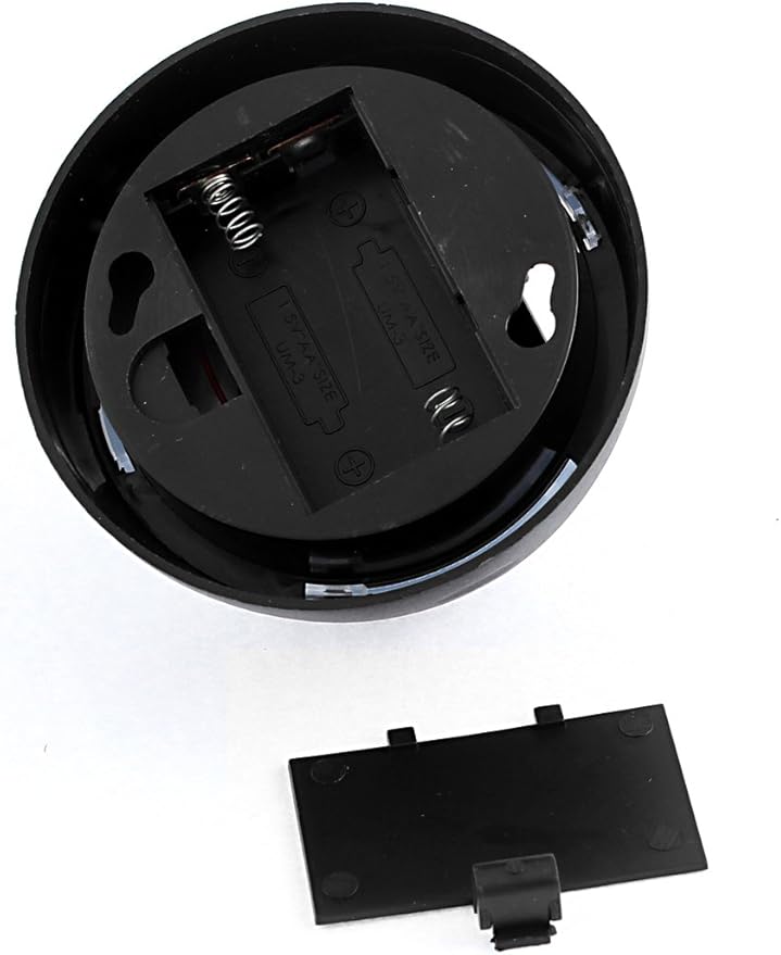 uxcell Battery Operated Dummy Dome Surveillance Security Camera Black