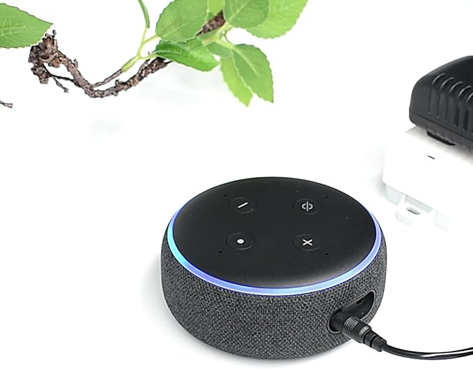 15W Power Cord Replacement for Alexa Dot 3rd Gen/4th Gen/5th Gen/Kids Edition/TV Cube/Show 5/ Echo Pop/C78mp8/GP92NB Charger, Adapter Charger Power Cord, 6.5Ft Black