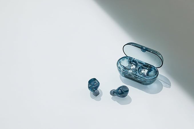 Sony WF-C710N Truly Wireless Noise-Canceling Earbuds with up to 30-Hour Battery Life, Lightweight and Secure, Glass Blue