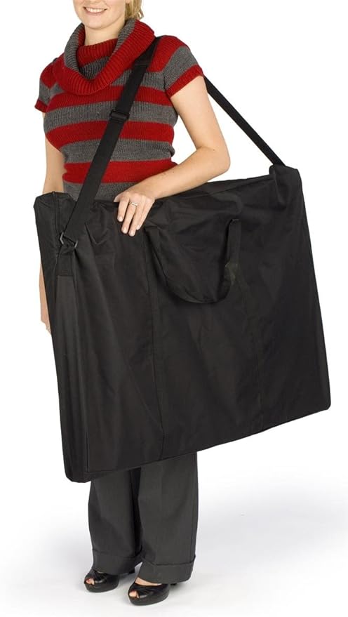 Tri Fold 3-Panel Display Board, 72 x 36, with Blue Hook & Loop-Receptive Fabric and Write-on Whiteboard