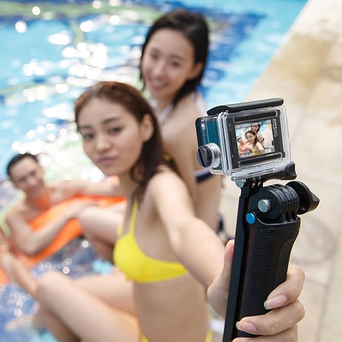 Suptig Waterproof Case Charging Case for GoPro Hero 4 Hero 3+ Hero 3 Action Camera for Underwater Charging Waterproof 131ft (40m)