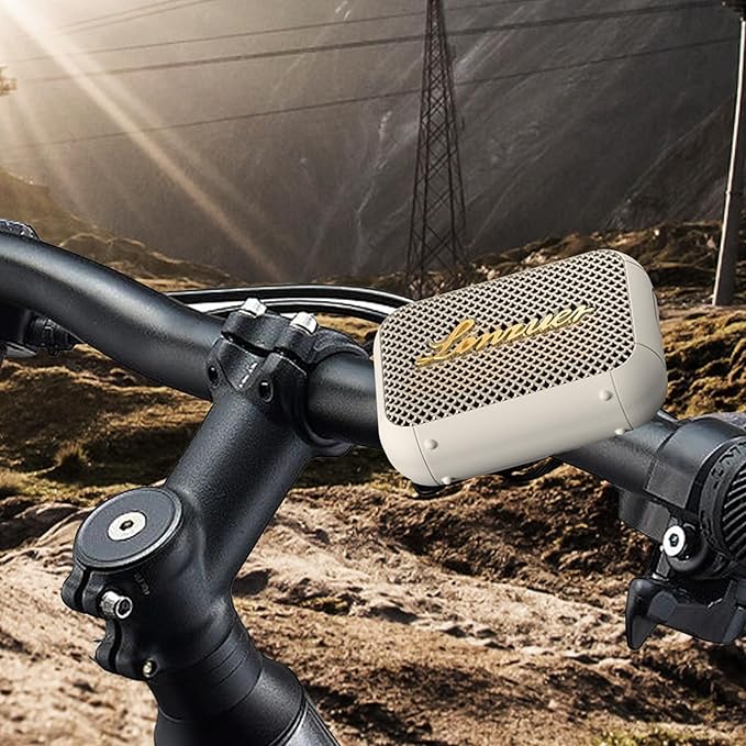 Portable Bluetooth Speaker, IPX7 Waterproof Wireless Speaker with 10W HD Sound,8H Playtime,TWS, BT5.3, Built-in Mic for Hands-Free Calls, Lightweight 336g with Mount Strap, Ideal for Outdoor Travel