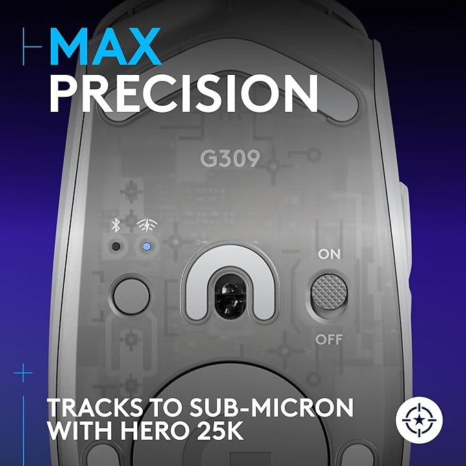 Logitech G515 TKL Wireless Gaming Keyboard (Tactile)+ G309 Lightspeed Wireless Gaming Mouse Bundle - White