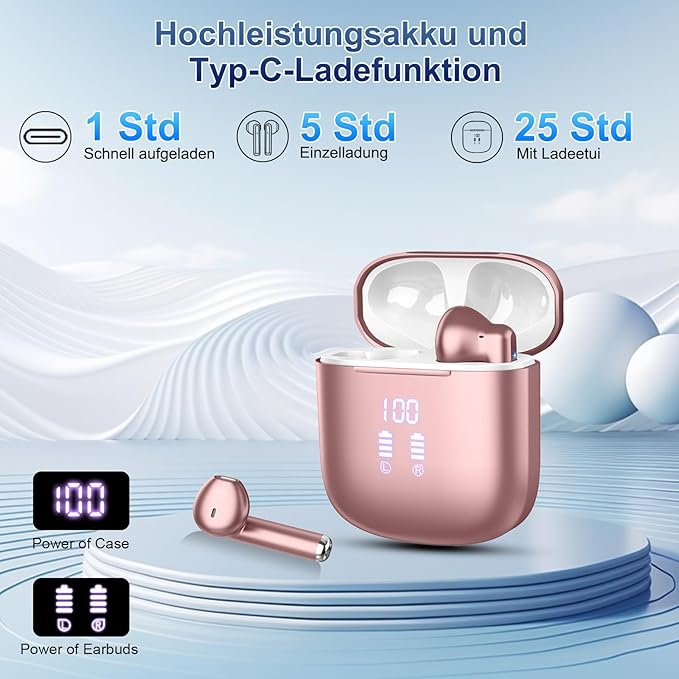 AI Translation Earbuds Real Time, 164 Language Translator Earbuds 3-in-1 Bluetooth 5.4 with APP, Translation Headphones with 6 Translation Modes Translating Device for Travel/Business/Learning