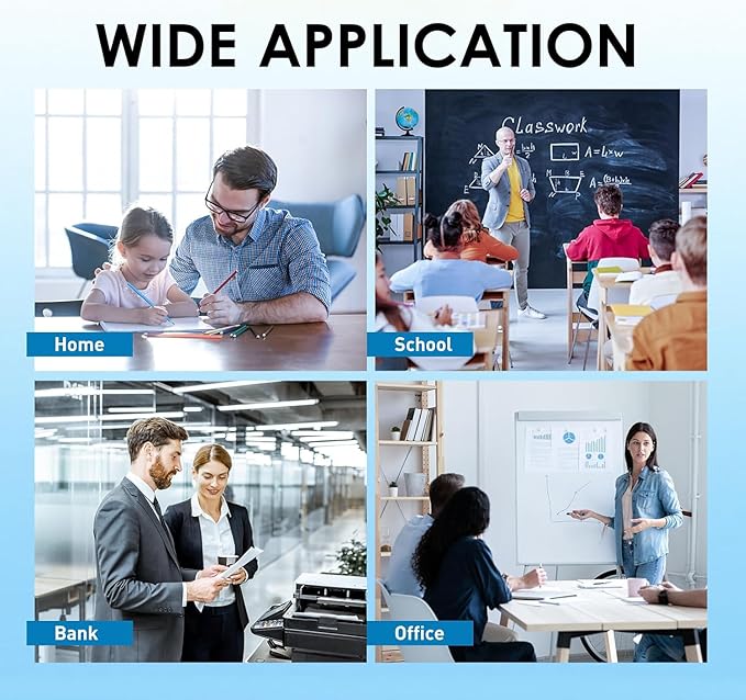 LC401XL Ink Cartridges High Yield Compatible for Brother Printer 401XL LC 401 with Brother MFC-J1010DW MFC-J1170DW MFC-J1012DW (Black Cyan Magenta Yellow, 10 Pack)