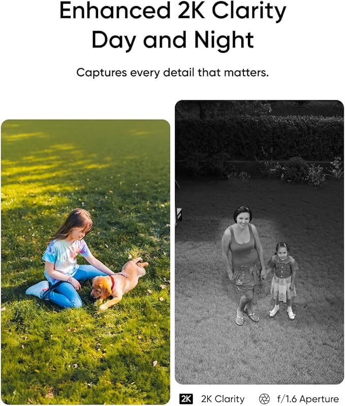 eufy Security SoloCam E30, 2-Cam Pack Kit, Security Cameras Wireless Outdoor, Solar Camera Outdoor Wireless, 360° Pan, AI Tracking, 2K Clarity, No Monthly Fee