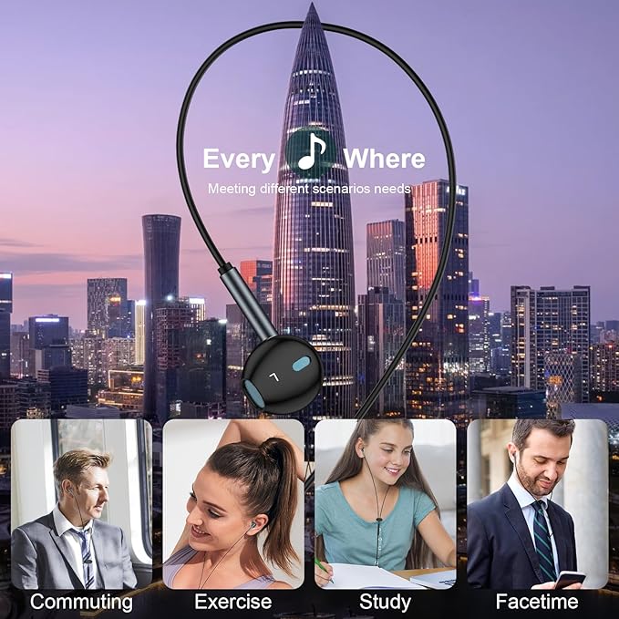 USB C Headphones for iPhone Air 17 16 15 Pro Max Plus 16e iPad Pro, 2Pack Type C Earphones Wired Earbuds with Mic & Volume Control Noise Canceling for Samsung Galaxy S25 S24 S23 Ultra A16,Pixel 10 Pro