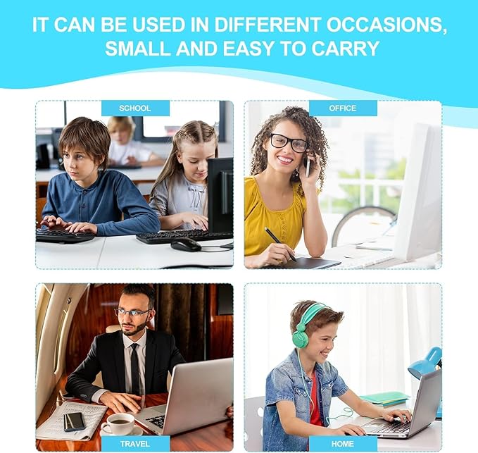 20 PCS Black Wired Computer Mouse Bulk USB 1000 DPI 3 Button Corded Mouse with Home Office Noiseless Simple USB Mouse for Computer Laptop Desktop PC