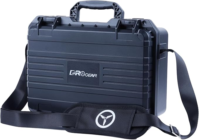 Travel Hard Case for DJI Flip, Fly More Combo | Holds Up to 7 Batteries, Fits Drone, DJI RC 2 / RC-N2 Remote Controller, Charging Hub & Accessories | IP67 Waterproof, Shockproof, Dustproof