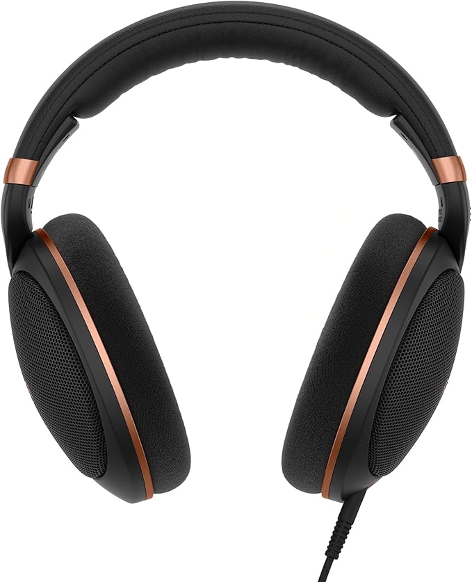 Sennheiser HD 505 - Wired, Over-Ear, with Transparent Sound and Controlled Bass, Enhanced Wearing Comfort, for Music, Work, Gaming, Copper Edition