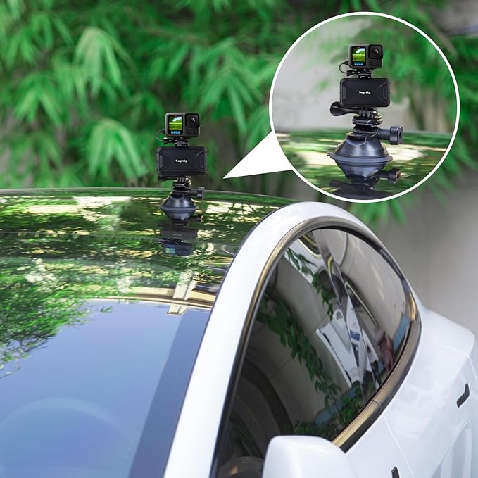 Suptig Portable Charger, 7800mAh Battery Pack Power Bank, Compatible for Gopro Hero 13 Hero 12 11 10 9 8 7 6 5 4 3 3+ Hero Session Hero + DJI osmo AKASO Insta 360 Digital Camera Phone (Black)