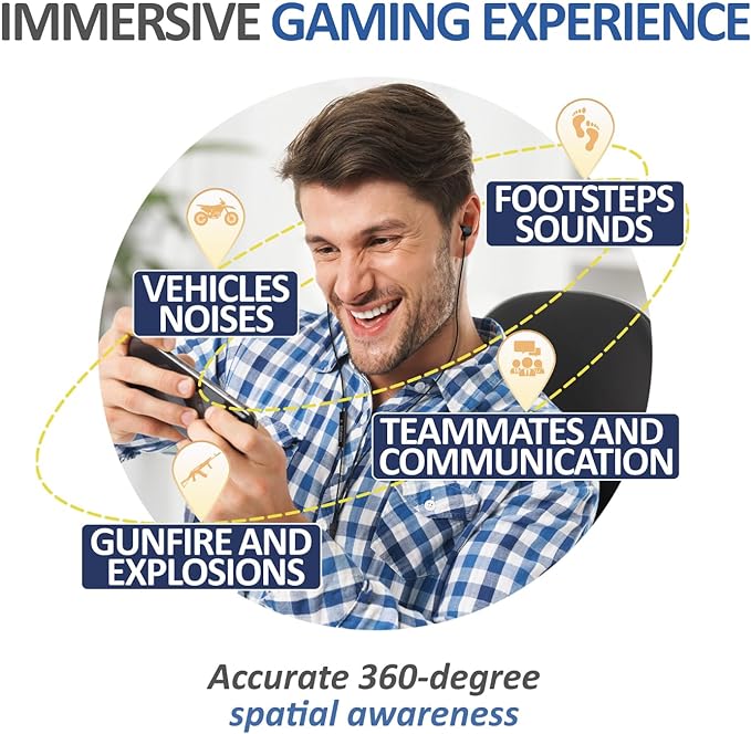 LUDOS Ultra USB C Headphones for iPhone 17 16 15 Pro Max Plus Air iPad Pro, 5 Years Warranty, Magnetic USB-C Earbuds for Samsung Galaxy S24 S23 Ultra S22 S21 FE S20 A55, USB Type C Earphones - Black