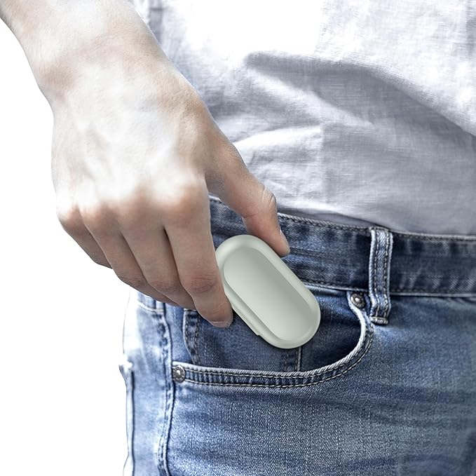 kurdene Wireless Earbuds Bluetooth 5.3 in Ear Buds Light Weight Headphones,Deep Bass Sound,Built in Mics Headset,Clear Calls Earphones for Sports Workout Light Blue