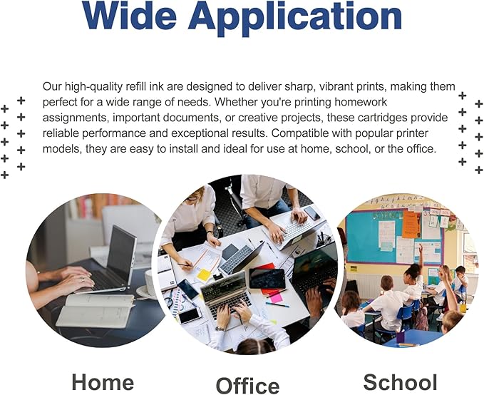 502 Black High Colour Accuracy Ink Bottles Replacement for Epson T502 522 for Refill Ecotank 2850 3850 15000 4850 4800 2400 4750 3760 3700 2760 2700 3830 4760 ST-4000 3000 2000 Printer 2 Bottles