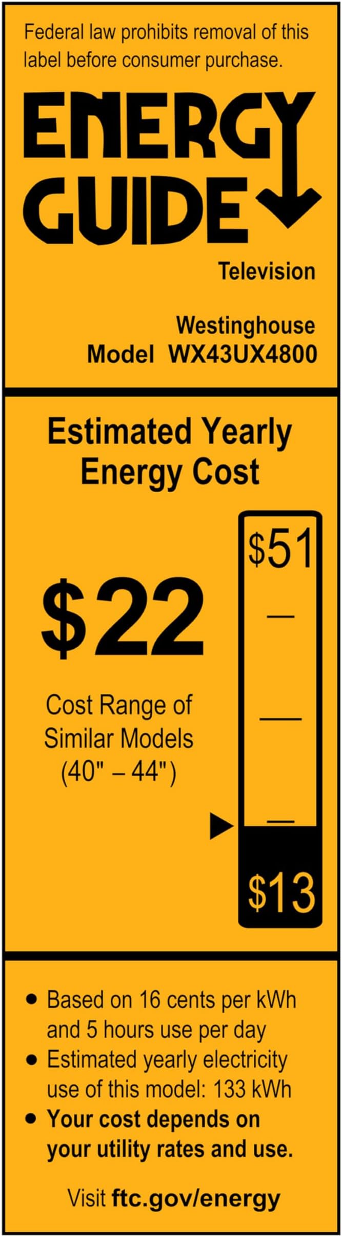 Westinghouse 43-inch Smart TV, 4K UHD Xumo TV w/ HDR10, Voice Remote, Dolby Vision, Dolby Atmos, Edgeless, Flat Screen LED Television w/Bluetooth, Apple AirPlay, Wi-Fi & Mobile Connectivity