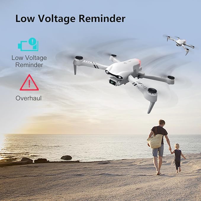 DRONEEYE F10 Foldable Drone with Camera for Adults, Brushless Motor, 1080P HD FPV Live Video, Altitude Hold,Headless Mode,3D Flips, Trajectory Flight, App Control,One Key Start, RC Quadcopter for kids with 2 Batteries