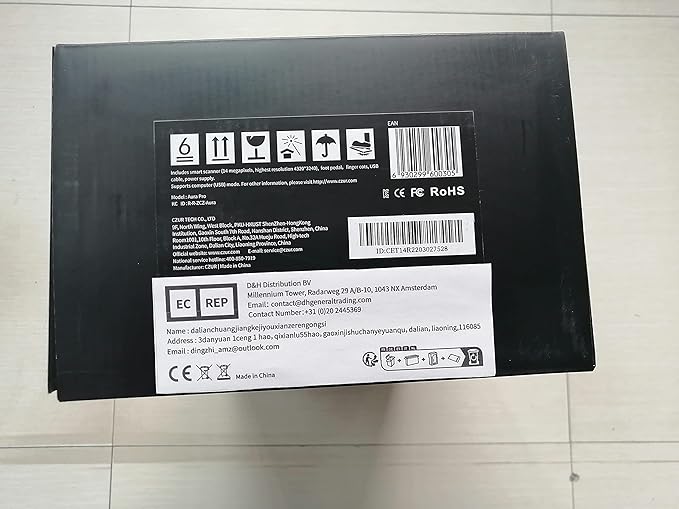 CZUR Aura Pro Book & Document Scanner,Capture A3 & A4, Auto-Flatten & Deskew Powered by AI Technology, Foldable & Portable, Compatible with Windows & Mac OS