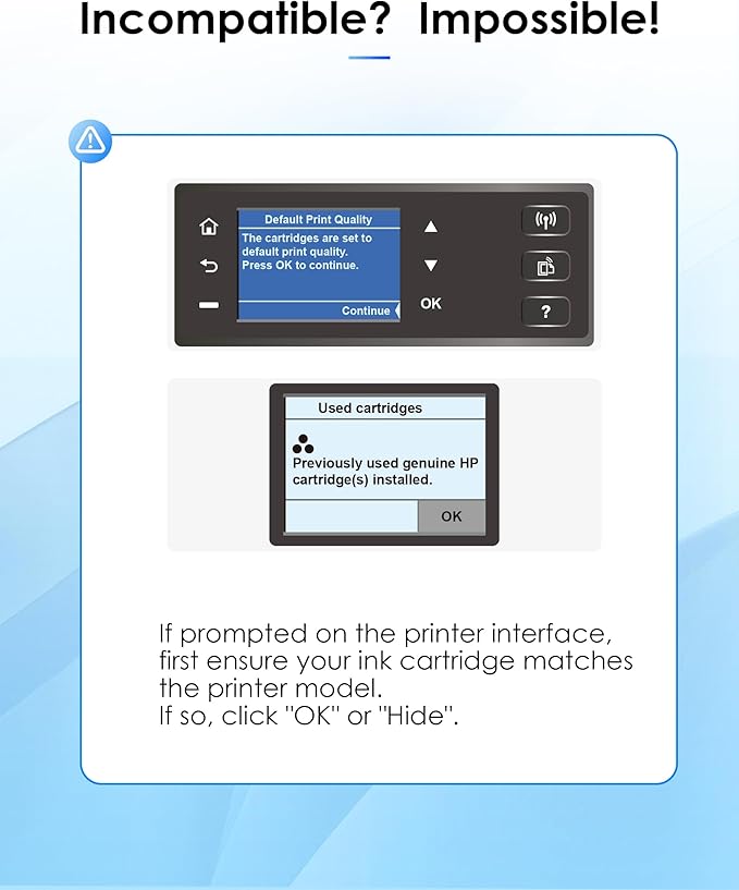 62 Ink Cartridge Replacement for HP Ink 62 HP 62 62XL Works with Envy 5540 5549 5640 5660 7640 7645 OfficeJet Mobile 250 200 OfficeJet 5740 5741 8040 Printer (2 Pack)