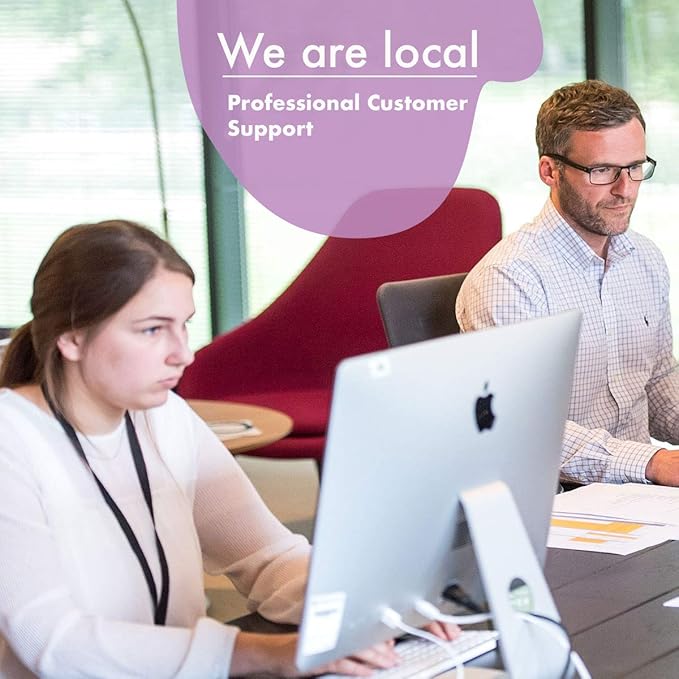 36 Rolls Wolfbarco 2.36" x 1476' (60mm x 450m) Black Premium Resin-Enhanced Wax Thermal Transfer Ribbon Compatible with Zebra,TEC, INTERMEC,Citizen,TSC,GODEX,ARGOX Printers