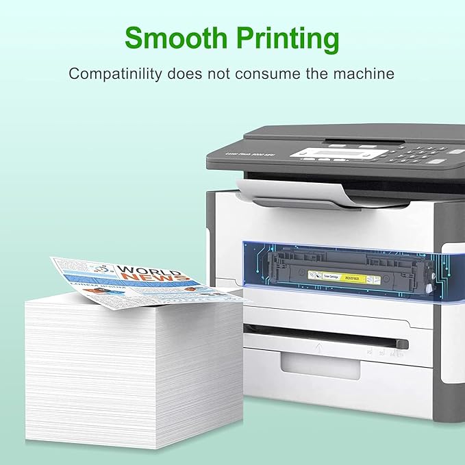 TK-5442 TK5442 Toner Cartridge Compatible TK-5442K TK-5442C TK-5442M TK-5442Y Replacement for Kyocera ECOSYS MA2100cwfx and PA2100cwx Model Laser Printer(4Packs BCMY )