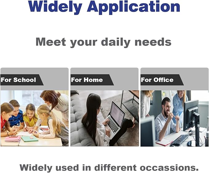 Remanufactured 822XL Ink Cartridge Replacement for 822 822 XL T822XL Black for Workfore Pro WF-3820 Printer WF-4820 WF-4830 WF-4833 WF-3823 Printer (2 Pack, 2 Black)