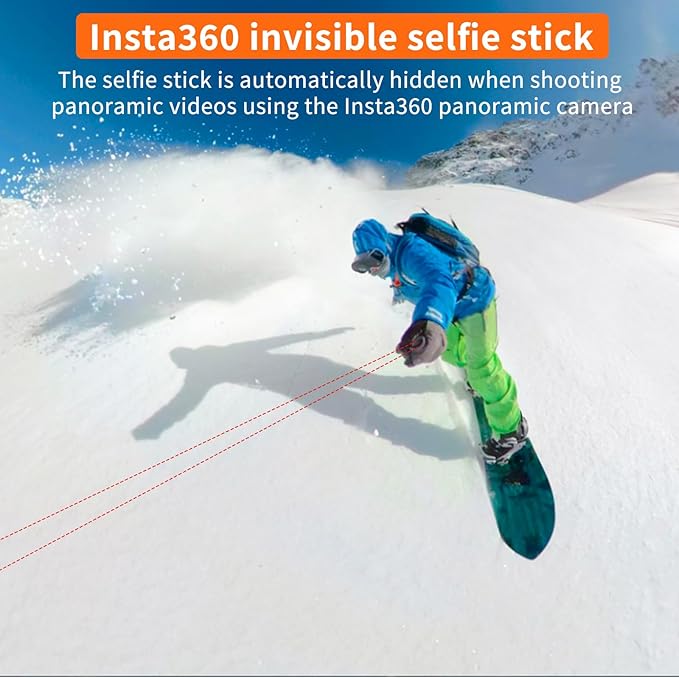 VRIG TP21 54inch Telescopic Selfie Stick Long with Tripod, Waterproof Hand Grip with 1/4" Screw for Insta360 X5/X4 /X3/X2 /ACE PRO, DJI Osmo Action 5Pro/4/3,Pocket 3,GoPro Hero 13 12 11 10 9