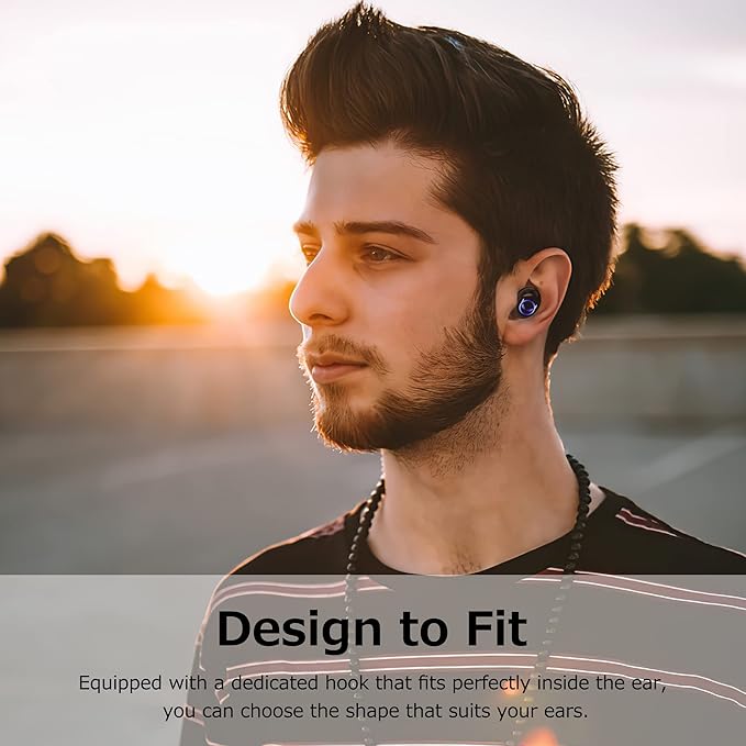 Earbuds for Kids Cute Design in-Ear Wireless Earphones for Kids Boys Adult Bluetooth 5.0 Waterproof Sport Stereo Headphones with Mic for iPhone/Android…