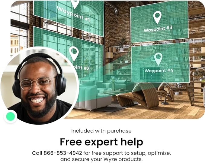 WYZE Bulb Cam Security Camera, 2K HD Outdoor Light Bulb Camera, Color Night Vision, Dimmable LED Bulb, Motion Detection, Siren Alarm, Works w/Alexa/Google Assistant. Free Expert Support