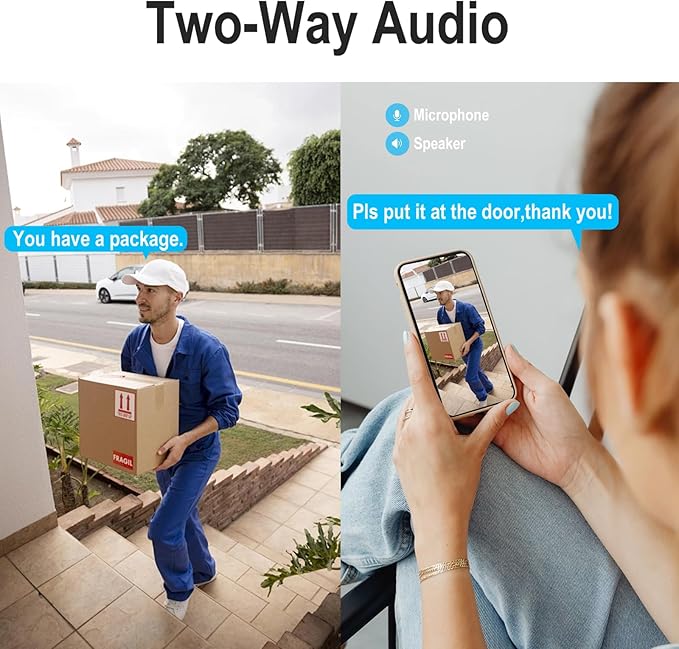 4K/8MP 30X Optical Zoom 2.4 & 5GHz WiFi AI Smart Security Panoramic PTZ Outdoor IP Camera, 320ft Night Vision,Auto Cruise,Human/Motion Detection,Waterproof,Dual Flashing Audio-Visual Alarm